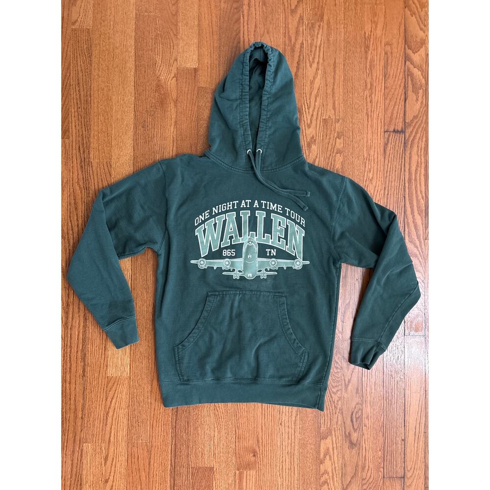 Morgan Wallen Green Tour Hoodie Sweatshirt Men's Size‎ Medium Size Medium- EUC